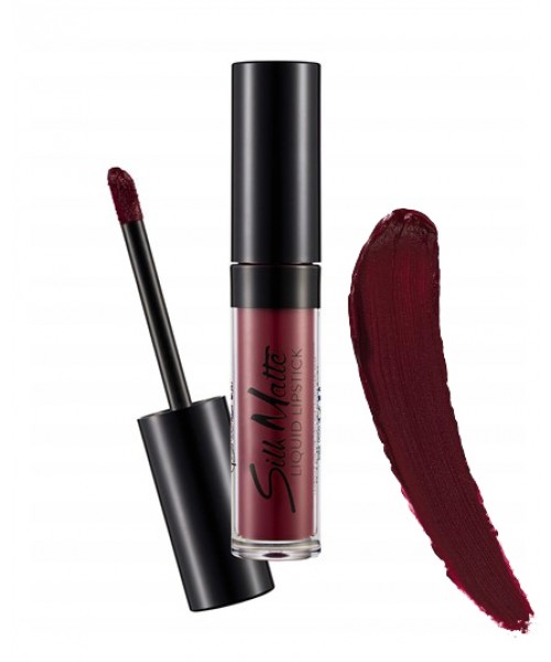 SILK MATTE LIQUID LIPSTICK - DARK VIOLET SILK MATTE LIQUID LIPSTICK - DARK VIOLET