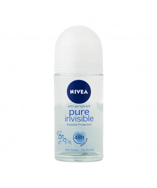 NİVEA ROLL ON BAYAN PURE INVISIBLE 50 ML