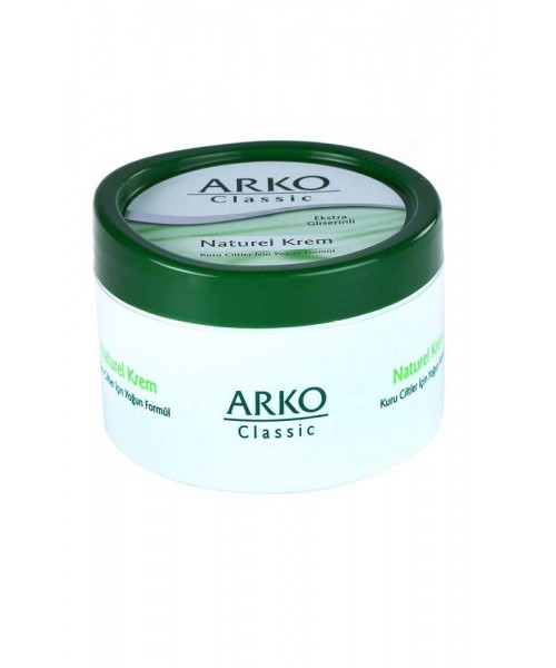 ARKO CLASSİC NATUREL KREM EKSTRA GRLİSERİNLİ 300ML