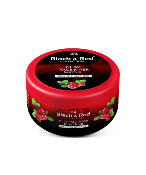 BLACK RED KİLLİ YÜZ MASKESİ ORMAN MEYVELİ