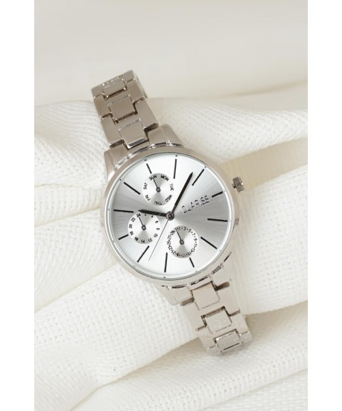 Metal Silver Kordonlu Clariss Marka Bayan Kol Saati