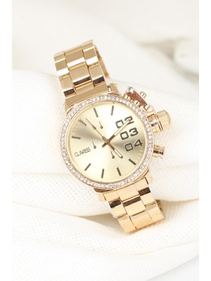 Metal Kordonlu Clariss Marka Bayan Kol Saati Metal Kordonlu Clariss Marka Bayan Kol Saati