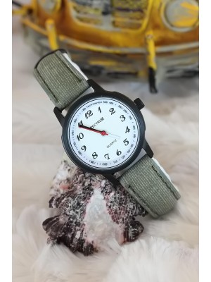 Kot Kordonlu Erkek Çocuk Saati