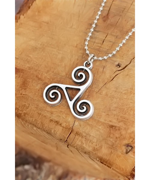 Trend Tasarımlı Eskitme Gümüş Renk Metal Top Zincirli Kolye