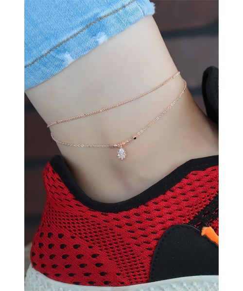 Zirkon Taşlı Rose Renk Hal Hal Zirkon Taşlı Rose Renk Hal Hal